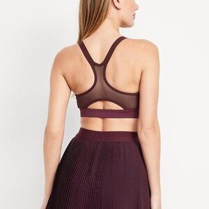 Medium Support PowerSoft Sports Bra SIZE L DARK SEPIA